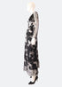 Platinum Rose Print Dress